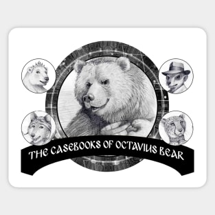 Casebooks of Octavius Bear Sticker